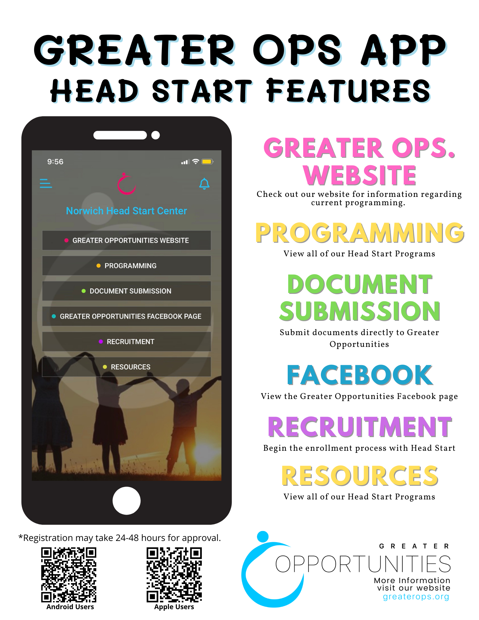 Phone App Features- Head Start