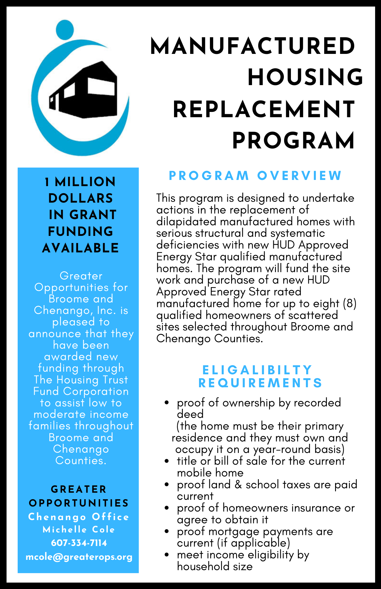 Housing Services from Greater Opportunities Serving Broome and